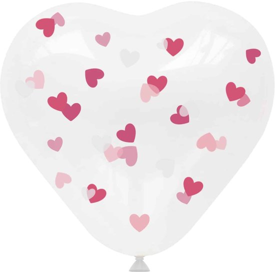 Hartjes Ballonnen - Folieballon Love You Pastel - 45cm - Zorg voor Party online feestartikelen en ballondecoraties