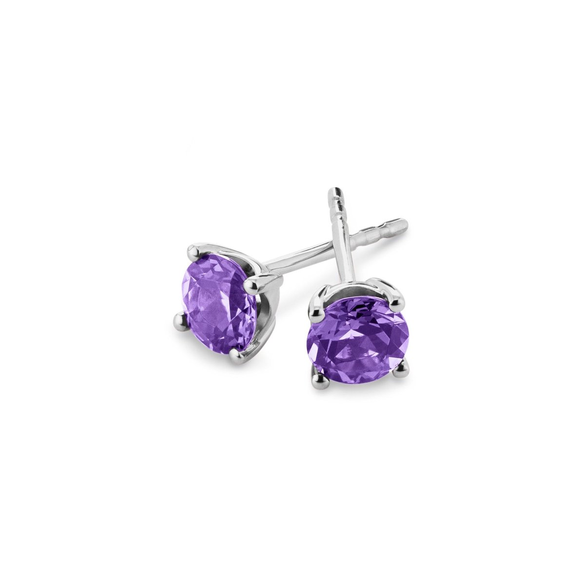 Orolino Ohrringe Gold 375 mit echtem Amethyst