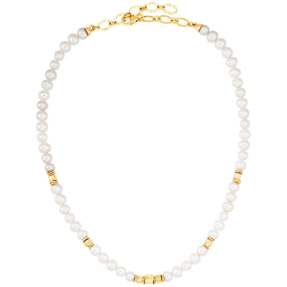 Julie Julsen Kette 925/- Sterling Silber vergoldet Perlen