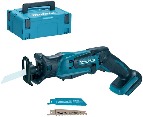 Makita DJR183ZJ 18V Li-Ion accu reciprozaag body in Mbox - snelwissel - Losse Body (geleverd zonder accu en lader)