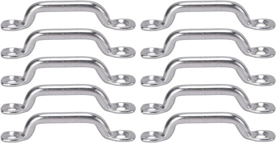 Foto: Allecto plus rvs bimini boot top pad oog 10 stuks voor boten kajaks kano s rigging