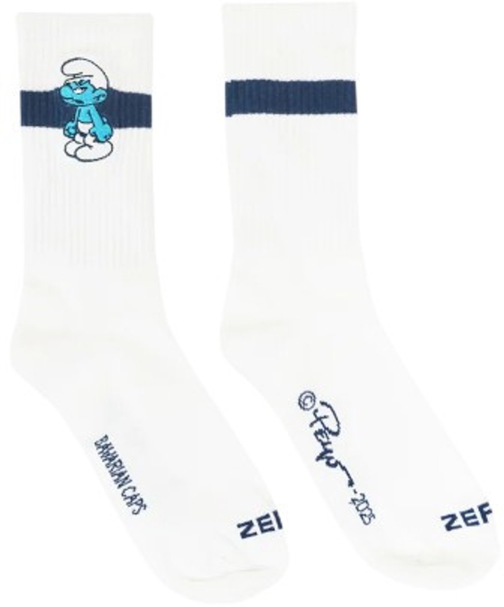 Moppersmurf - Sokken - De smurfen - Bavarian Caps - Maat 41-46