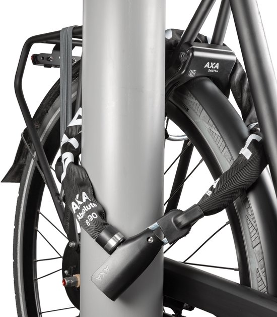 AXA Absolute 8 Kettingslot - Slot voor Fietsen - 110 cm - 8 mm - Zwart van AXA — afbeelding 5