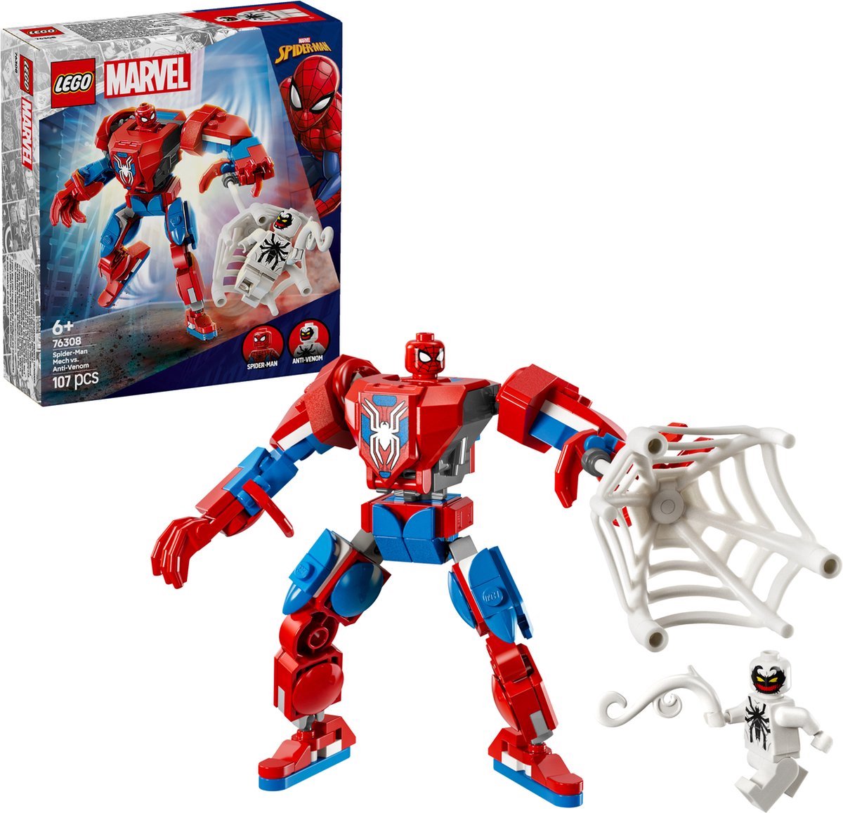 LEGO Marvel Spider-Man mecha vs. Anti-Venom - 76308 — afbeelding 9
