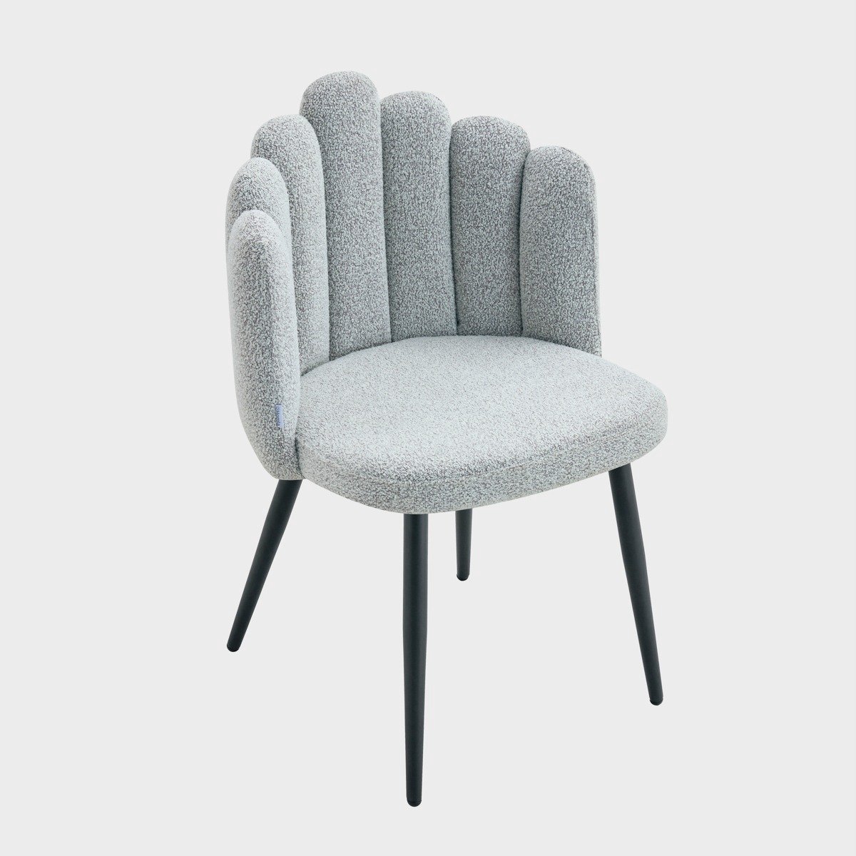 HOMLA - Chair - LUXE - Grey - 49x55x85 cm