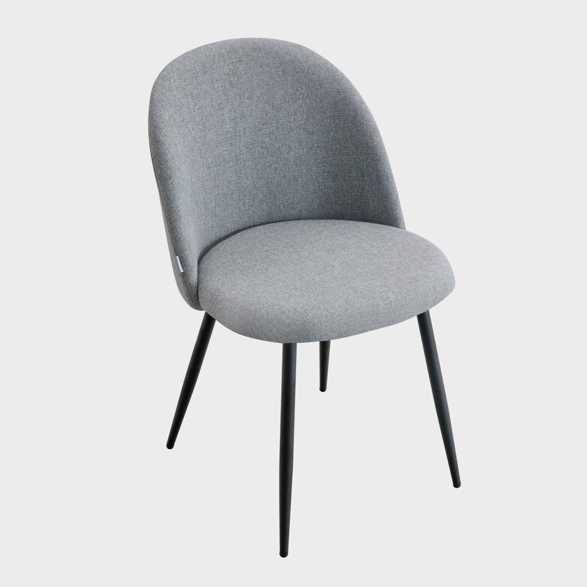 HOMLA - Chair - AMPLA - Light grey - 47x56x78 cm - 741951