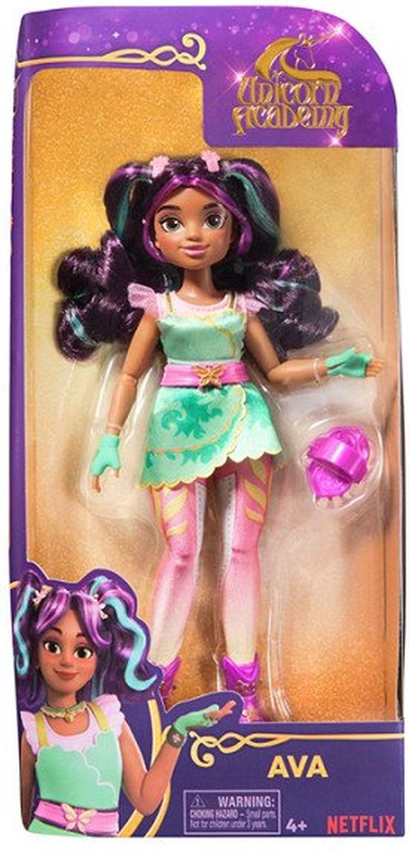 Unicorn Academy - Pop Ava - met 7 modeaccessoires en borstel — afbeelding 12