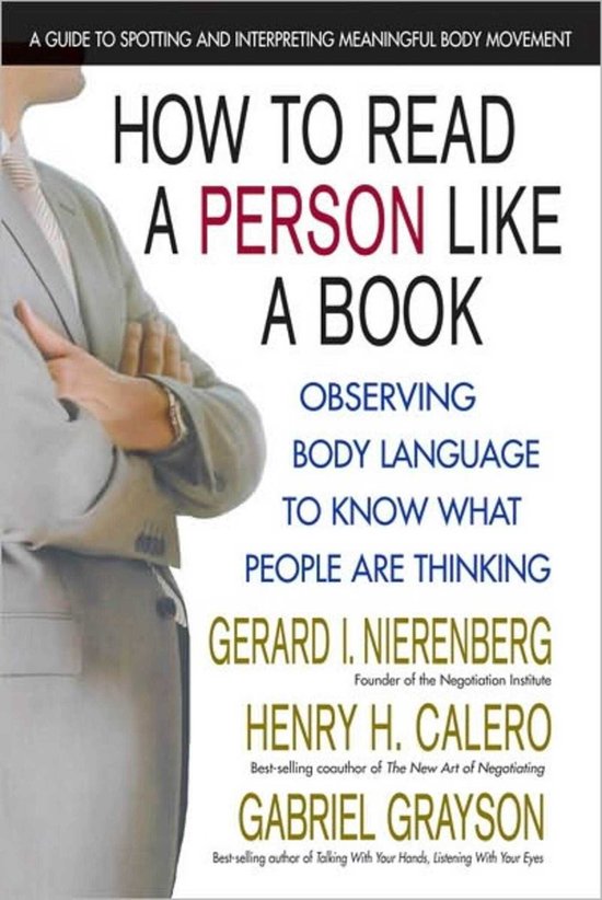How to Read a Person Like a Book - cover