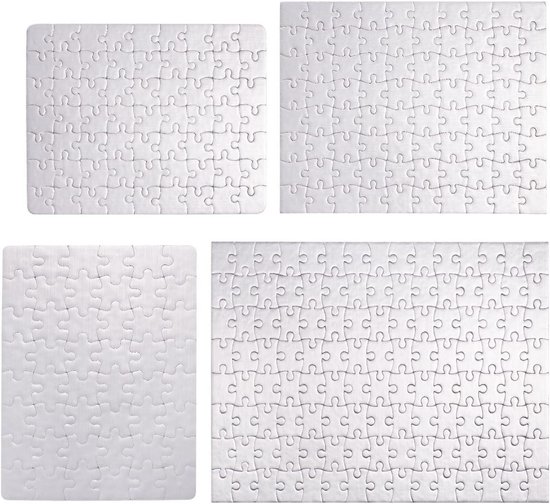 Maak Je Eigen Puzzel - Lege Puzzel - Create Your Own Puzzle 20x20cm 25stuks