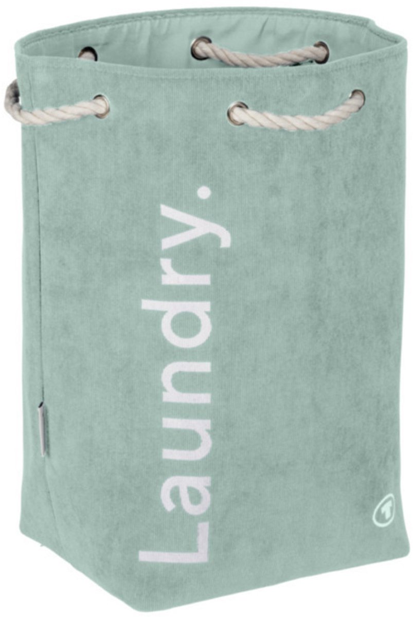 Textiele wasmand met koord TOM TAILOR