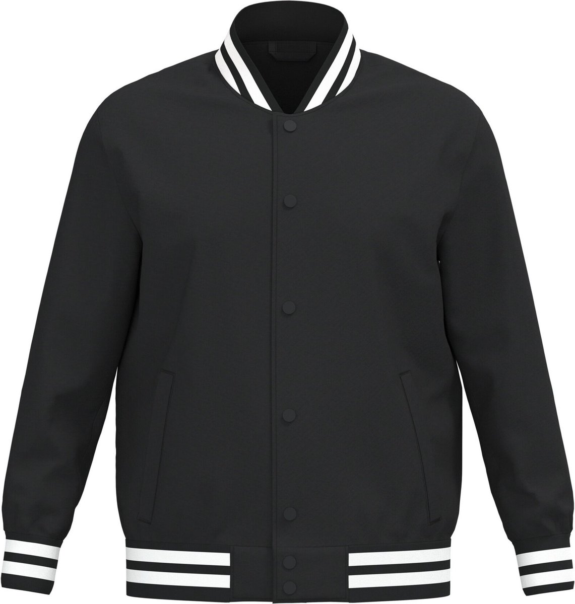 Native Spirit Ecoresponsabele uniseks gevoerde teddyjas NS618 Zwart