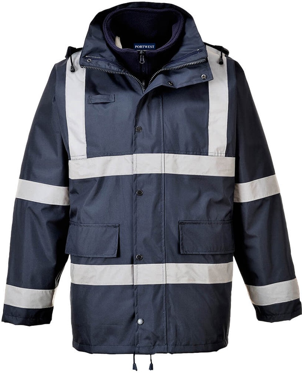 Portwest Iona 3 in 1 Traffic Jack S431 Marine Blauw