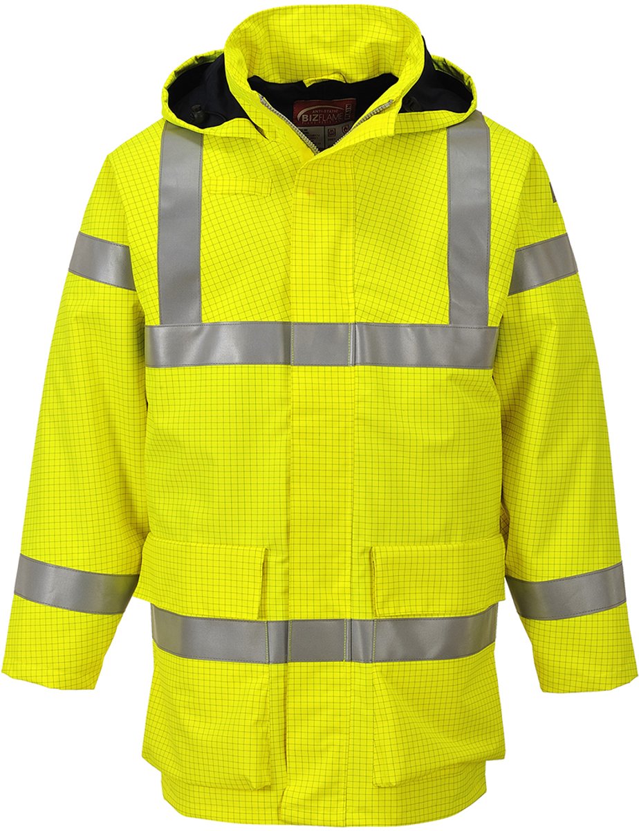 Portwest Bizflame Regen Hi-Vis Multi Lite Jack S774 - Geel - XXL
