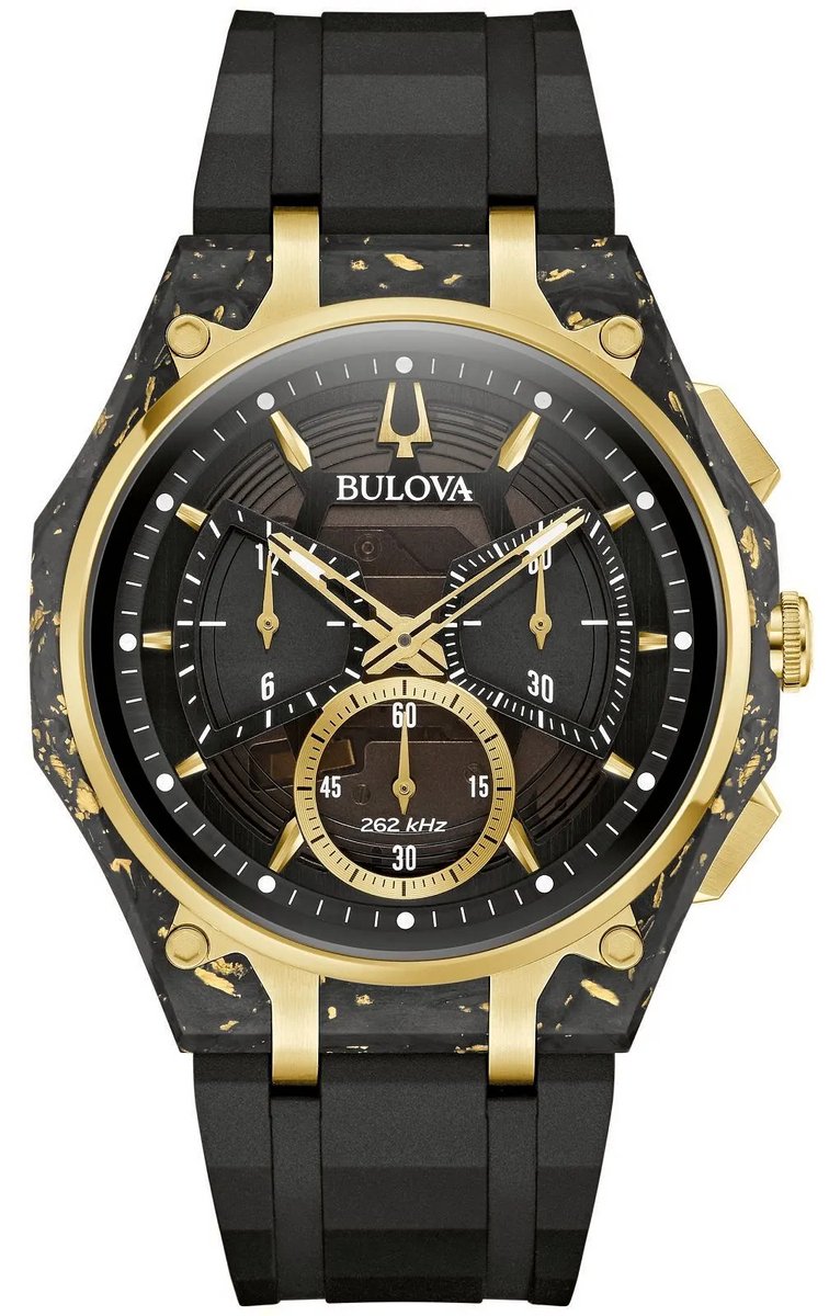 Bulova 98A328 Curv Classic Collection Gold Special Edition horloge