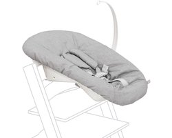 Tripp Trapp Newborn Set, grijs - Kinderzitje voor pasgeborenen tot 9 kg voor de Tripp Trapp-stoel - Gezellig, veilig en eenvoudig te gebruiken - Past bij Tripp Trapp-modellen van na mei 2003