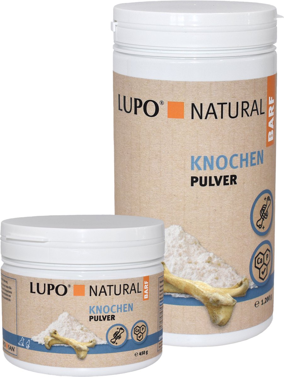 Luposan Luposan Lupo Natural BARF Knochen - 450 g