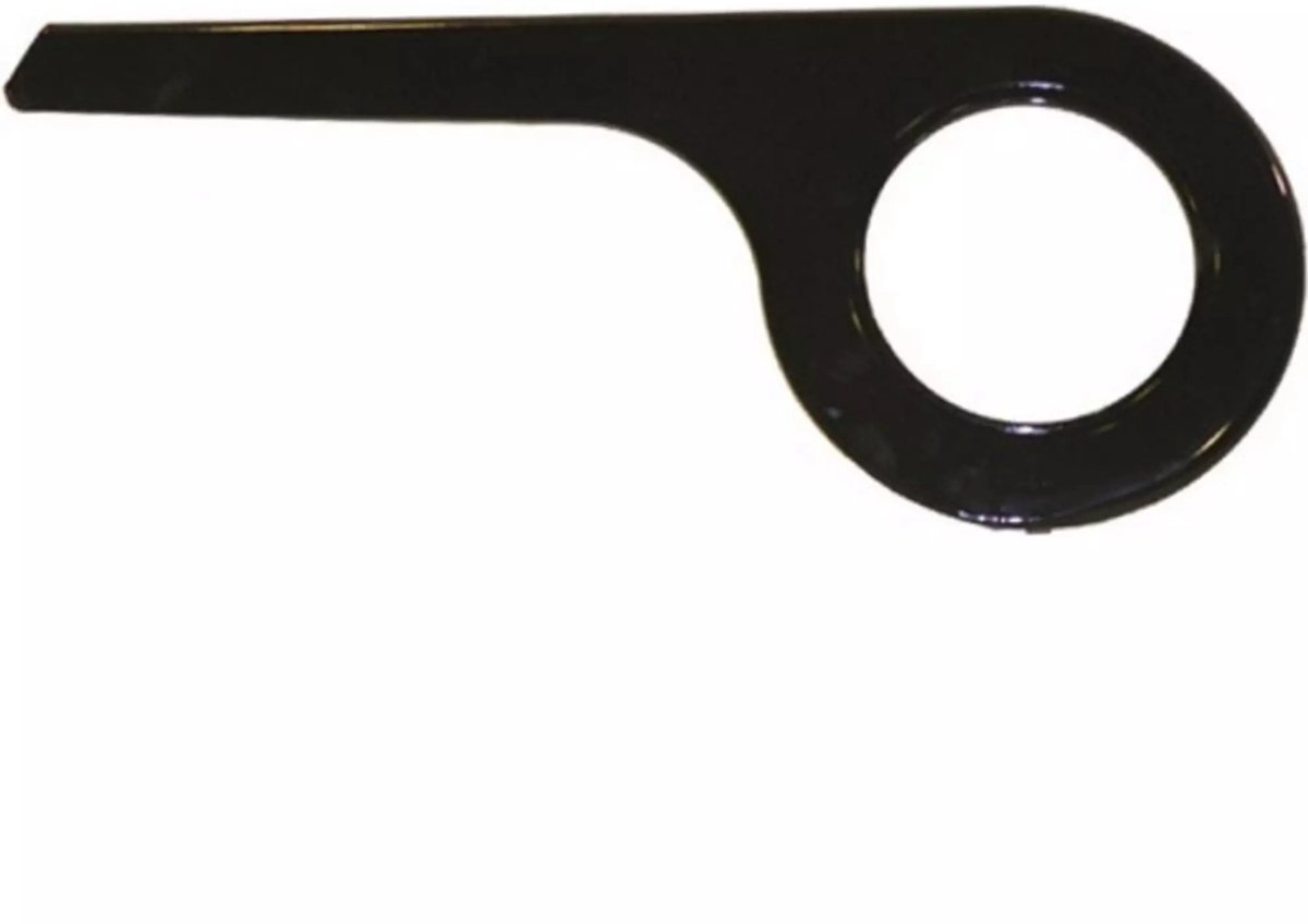M-Wave Kettingscherm met beugel - 38-40T - 550mm lengte - 180mm hoogte - zwart