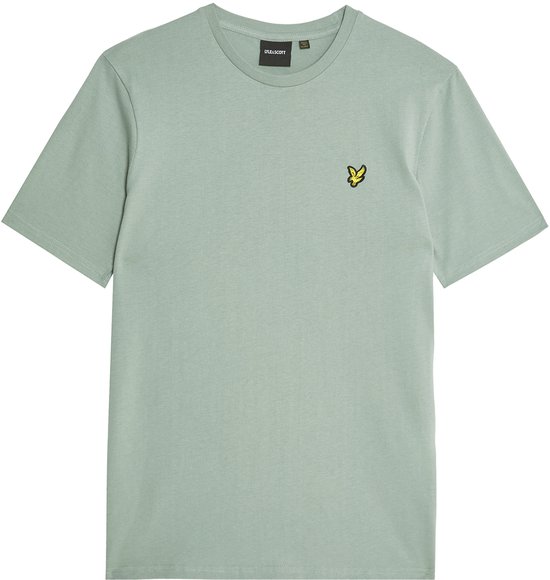 Lyle & Scott - Heren t-shirt - Maat M - Mannen - Groen -