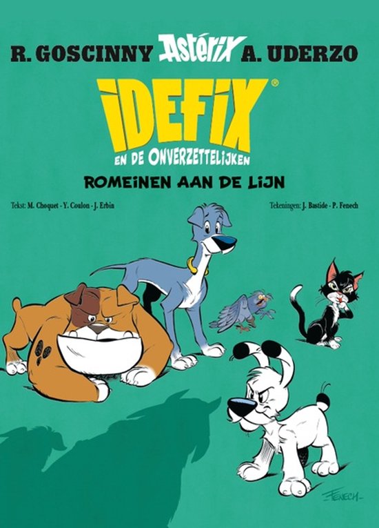 Idefix en de onverzettelijken 01. romeinen aan de lijn! - cover