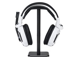 Cuhostki - 1 Stuk - Headset Stand - Koptelefoonstandaard - Losneembare Gaming Headset Stand - Overhoofdse Losneembare Koptelefoonhouder - Zwart - Plastic + Luchtvaartaluminium - ≤4.5cm Breedte - TPU Beschermmat - Silicone Ondersteuning