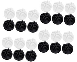 Supvox 30 Pcs Cage Fence Buckle, Plug Connectors, Animal Enclosure, Wire Cube Storage, Shelf Divider, Royal Tool Storage Rack Organiser for Shelves, Simple Accessories