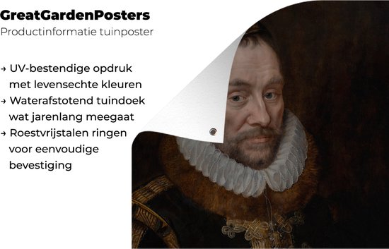 Tuin decoratie Willem van Oranje - Schilderij - Oude meesters - Kunst