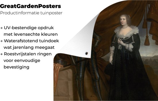 Affiche de Jardin Prince Frederik Hendrik et sa femme Amalia van Solms