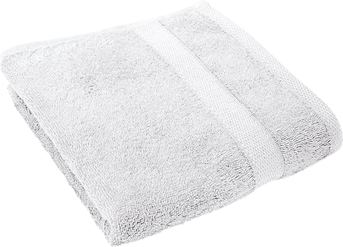 Badlaken - 100x150 cm - Wit - 450gr/m² - Extra zacht