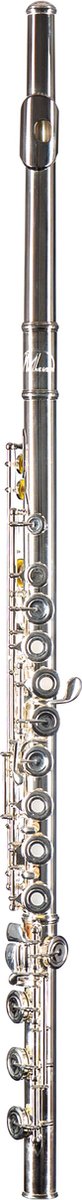 Monzani MZFL-350 Flute German Nickel (Silver) - Dwarsfluiten met ringkleppen