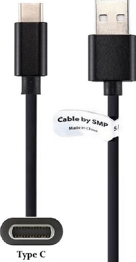tempel Verbinding draad USB C kabel 2,0 m lang. Laadkabel / oplaadkabel past op o.a. Huawei Mate 20  lite,... | bol.com