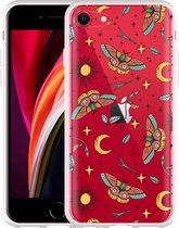 iPhone SE 2020 Hoesje Magisch Patroon - Designed by Cazy