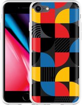 iPhone 8 Hoesje Abstract Pattern - Designed by Cazy