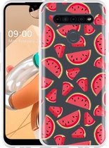 LG K41S Hoesje Watermeloen - Designed by Cazy