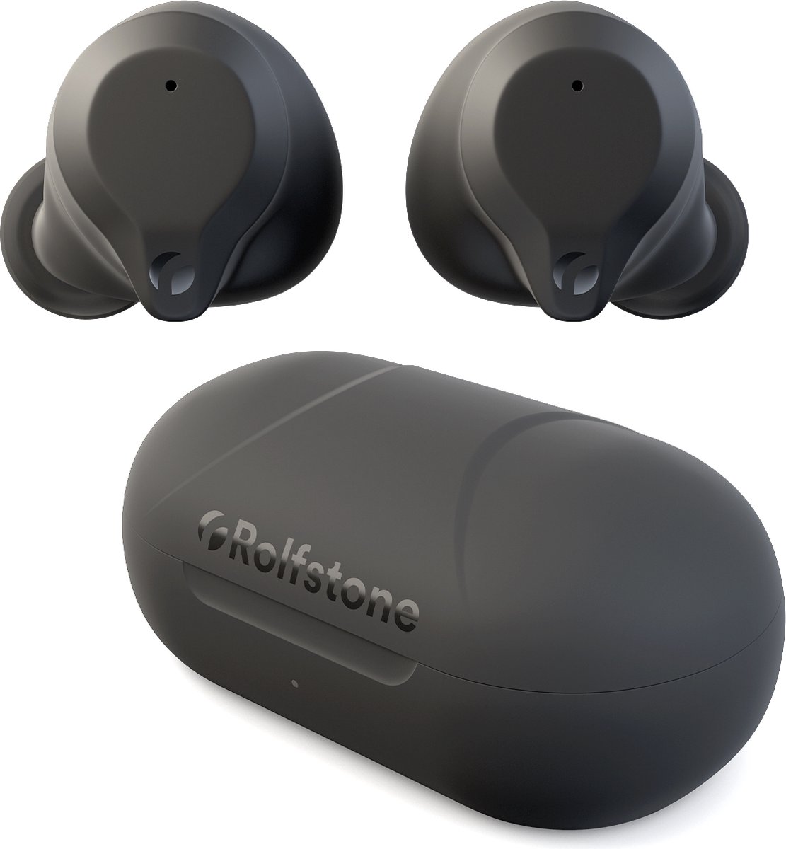 Rolfstone Riva - Draadloze oordopjes met oplaadcase - Touch bediening -  USB-C -... | bol.com