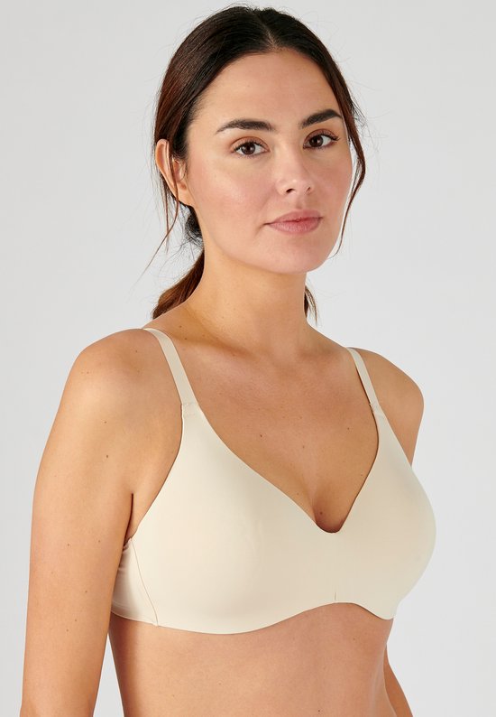 Damart - Soutien-gorge Coque Sans Armature "invisible" - Femme - Marron - 105