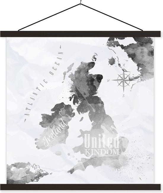 Koop Posterhanger Aluminium Zwart - 50 cm hier