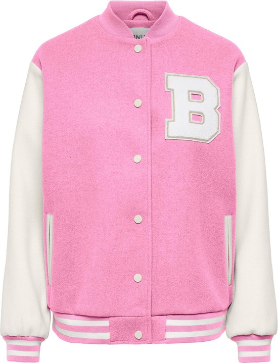 Bomber ONLY Onladel Life - Veste Femme Oversized Décontractée - Look Tendence Automne/Hiver