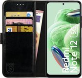 Rosso Element Xiaomi Poco X5 Hoesje Book Cover Wallet Zwart