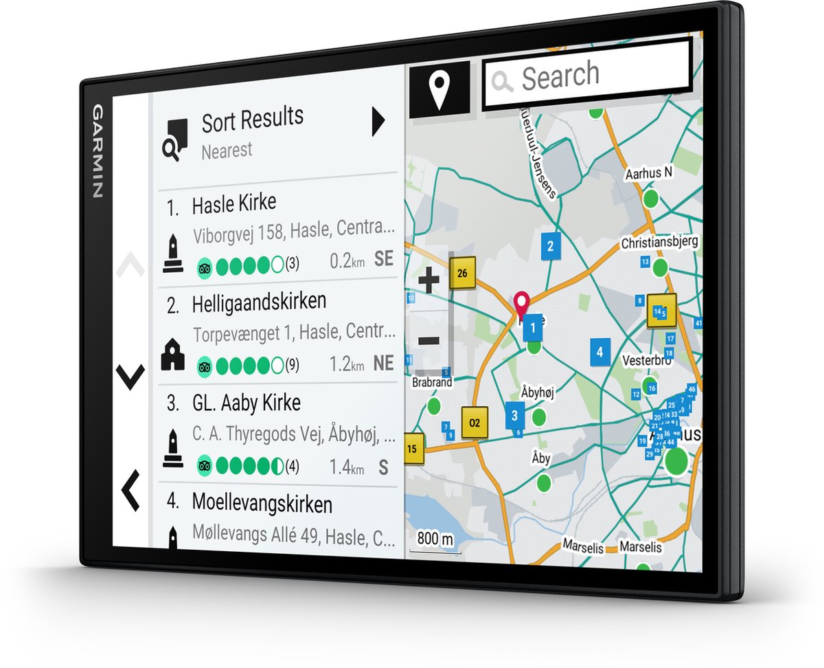 Garmin Drivesmart 86 LMT-S - Autonavigatie - Hands-Free bellen - HD 8 inch scherm - Spraakbesturing - Live verkeersinformatie thumbnail 5