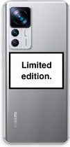 Case Company® - Hoesje geschikt voor Xiaomi 12T hoesje - Limited edition - Soft Cover Telefoonhoesje - Bescherming aan alle Kanten en Schermrand