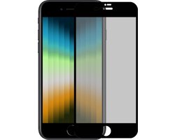 Screenprotector - Geschikt voor Apple iPhone SE (2022) - Privacy Filter - Beschermglas - Gehard Glas - Tempered Glass - Screen Protector - Anti Spy - Full Display Cover