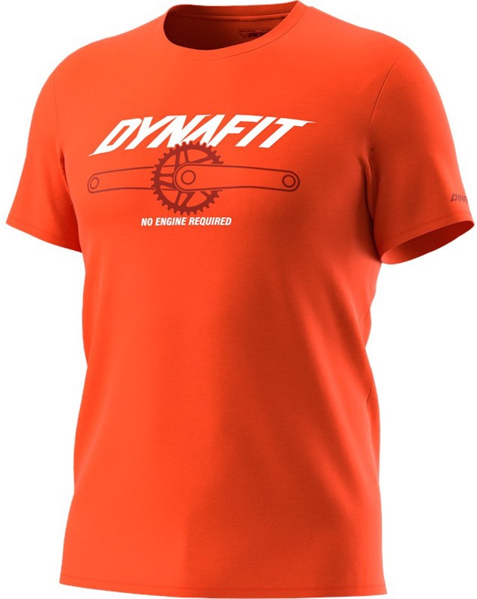 DYNAFIT Graphic Korte Mouwen T-Shirt Heren - Dawn / No Engine - XL