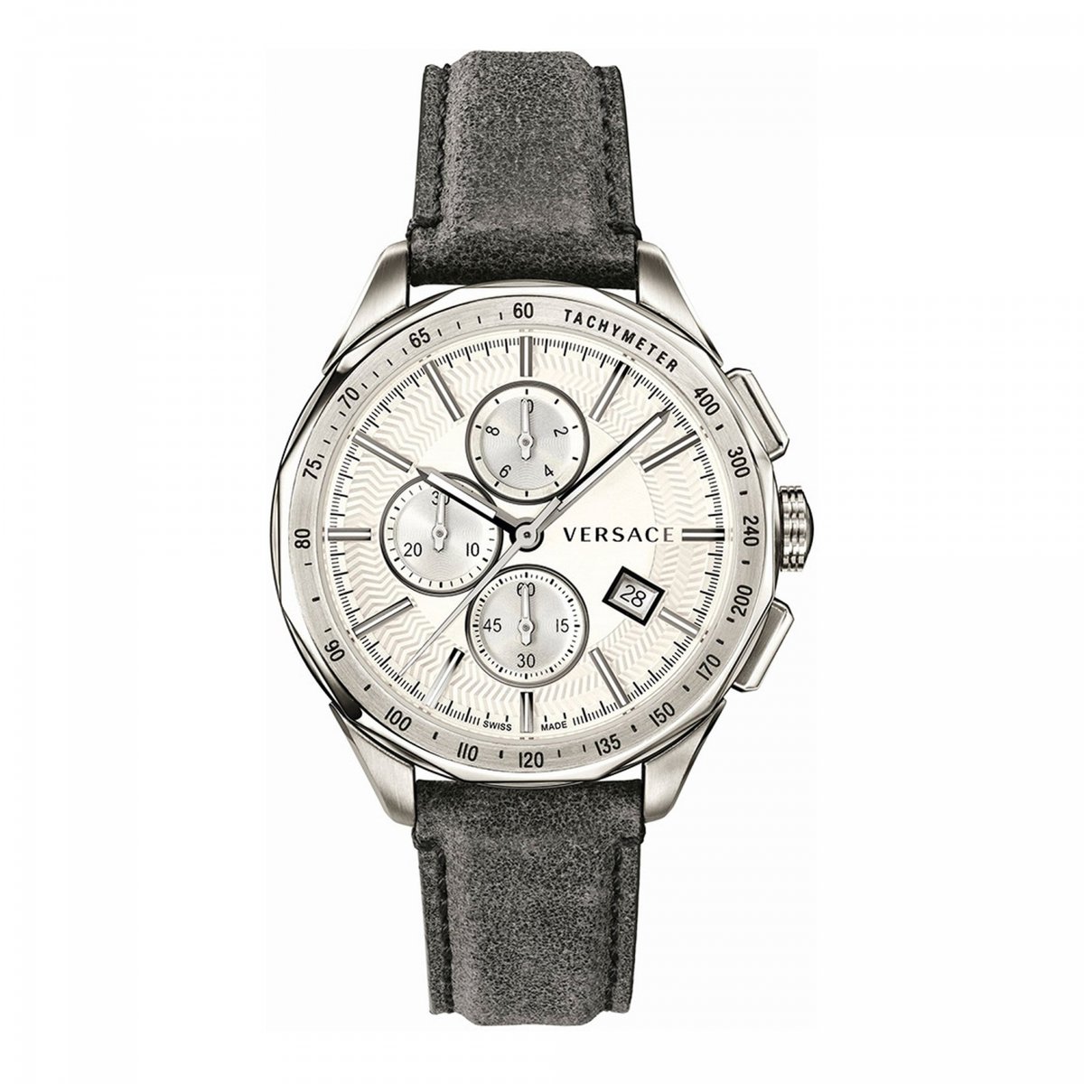 Versace VEBJ00118 horloge mannen - Roestvrij Staal - zilver
