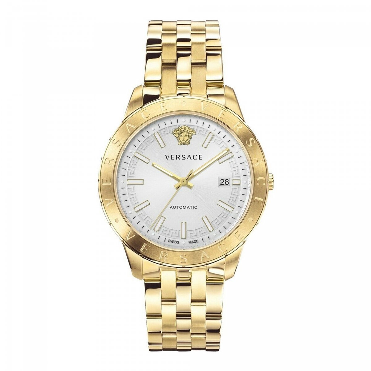 Versace VE2D00521 horloge mannen - Roestvrij Staal - goud