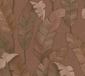 GROTE BLADEREN BEHANG | Botanisch - bruin - A.S. Création Metropolitan Stories 3