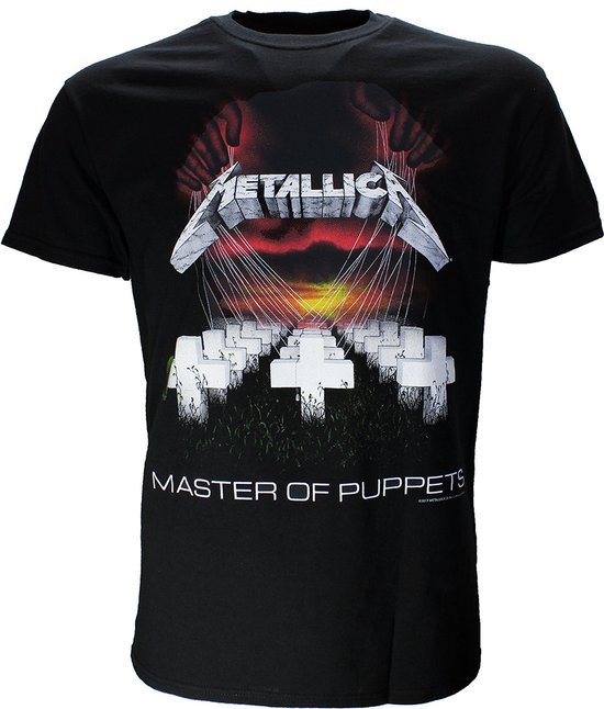 Metallica Master Of Puppets T-Shirt - Officiële Merchandise - L