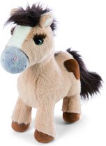 Nici Mystery Hearts Pony/paard Loretta pluche knuffel - beige - 25 cm
