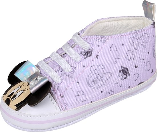 Minnie Mouse Disney - Chaussures pour femmes, baskets bébé pour filles / 6-9 m 18 EU