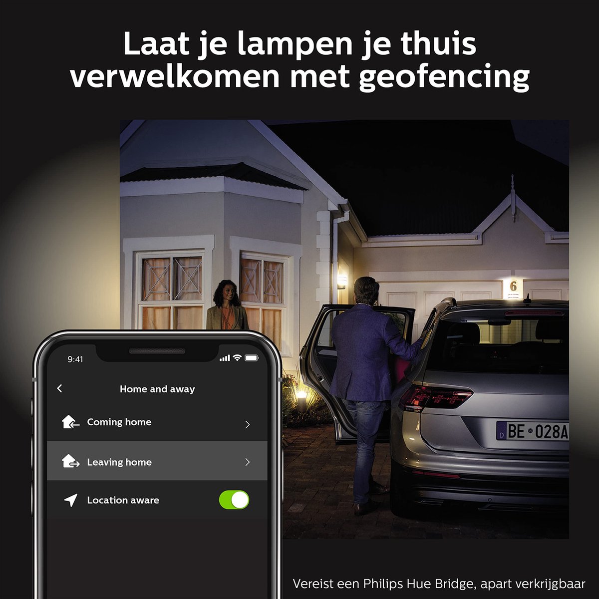 Philips Hue Lily Basisset van 2 Tuinspots (Antraciet)