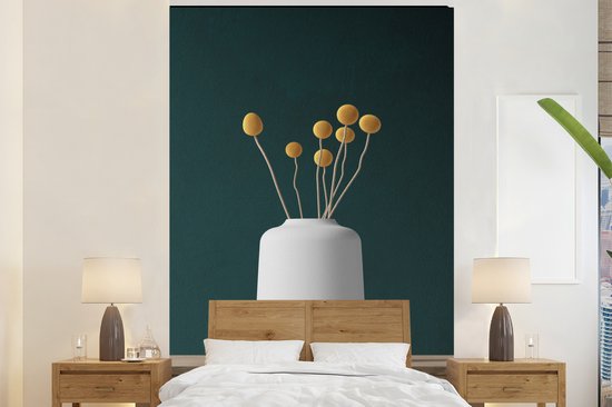 Papier peint - Papiers Papier peint photo Fleurs - Vase - Nature morte - Largeur 200 cm x Hauteur 300 cm